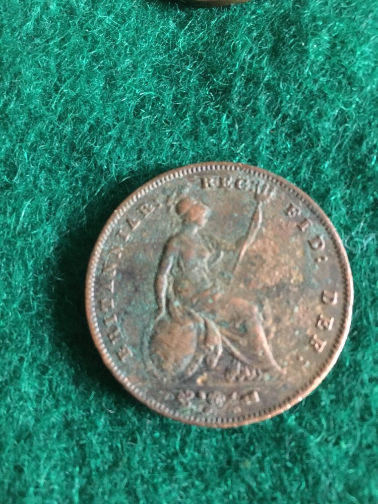 Victorian penny 1858