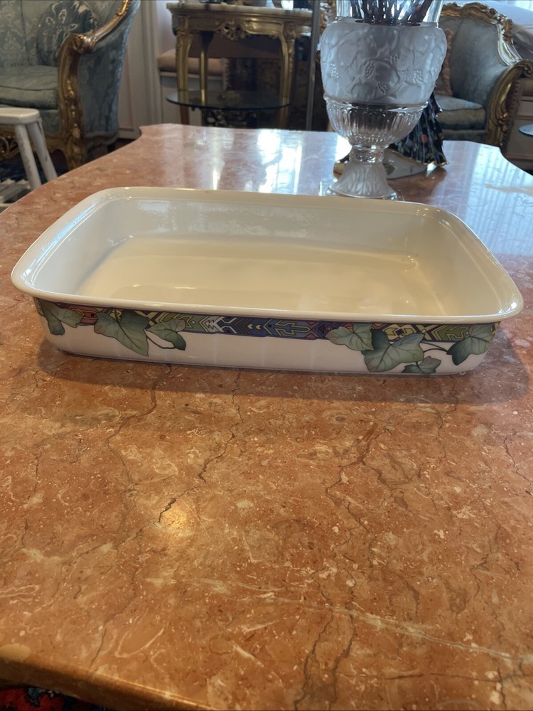 Villeroy & Boch PASADENA Germany 14" Rectangular Lasagna Baker Baking Dish Pan