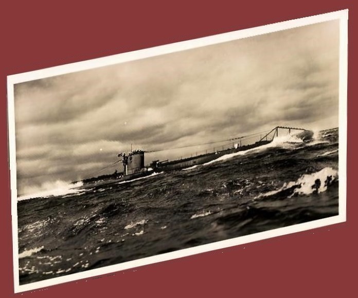 German WW2 Third Reich  Postcard Kriegsmarine U-Boot