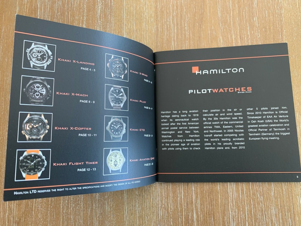 New Hamilton Pilot watches manual