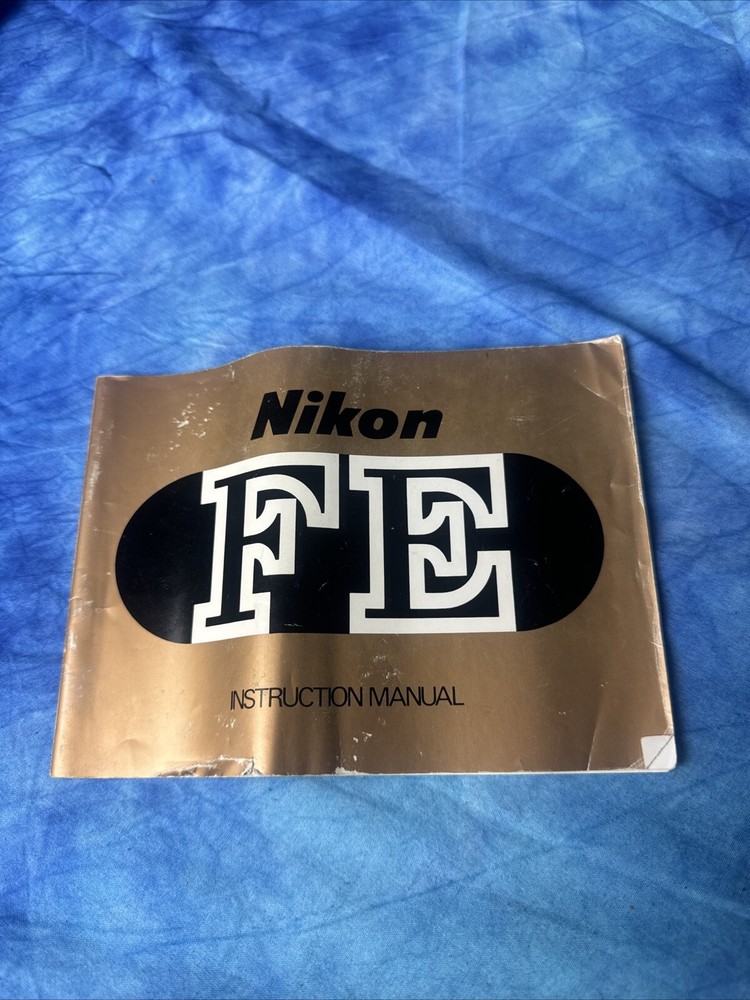 Nikon FE instruction manual  (M)