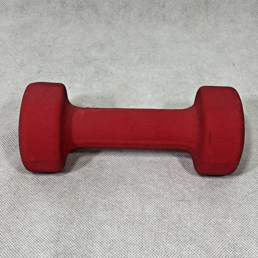 5 lb Dumbbell 5 Pounds Red Single One