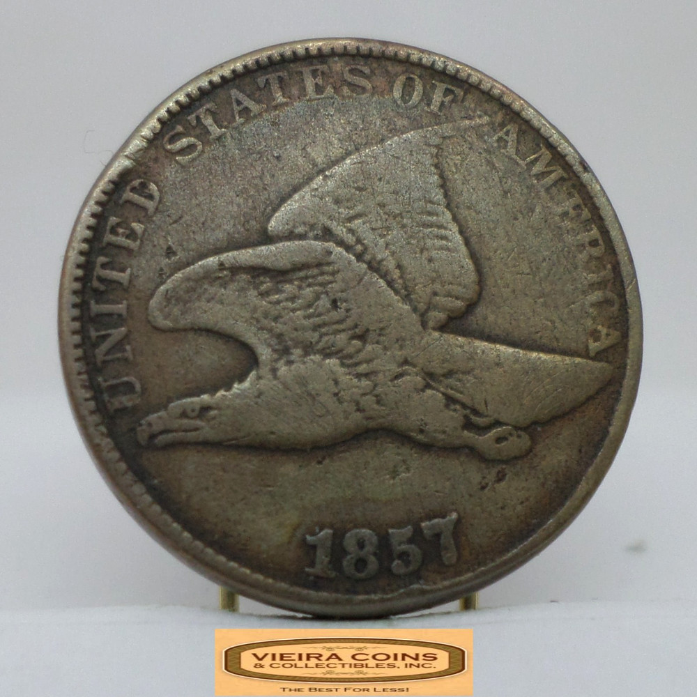 1857 Flying Eagle Cent - #C57752NQ