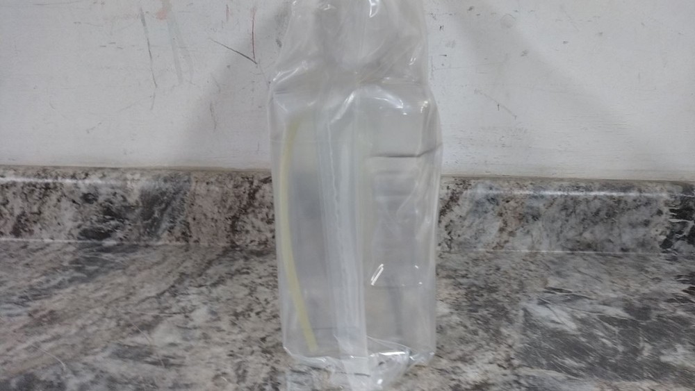 EZBio 437-0007-FLS 9 Pk 2000mL Capacity Single Use Bottle Assembly