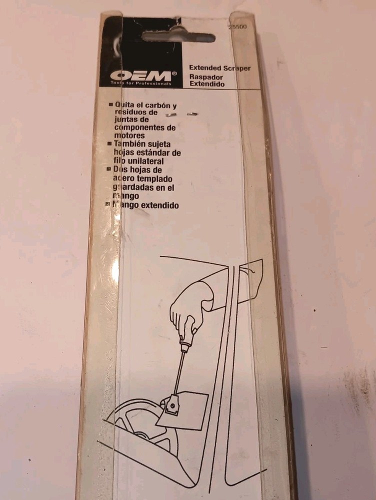 OEM Tools Extended Scraper Model 25500 - New, Unopened
