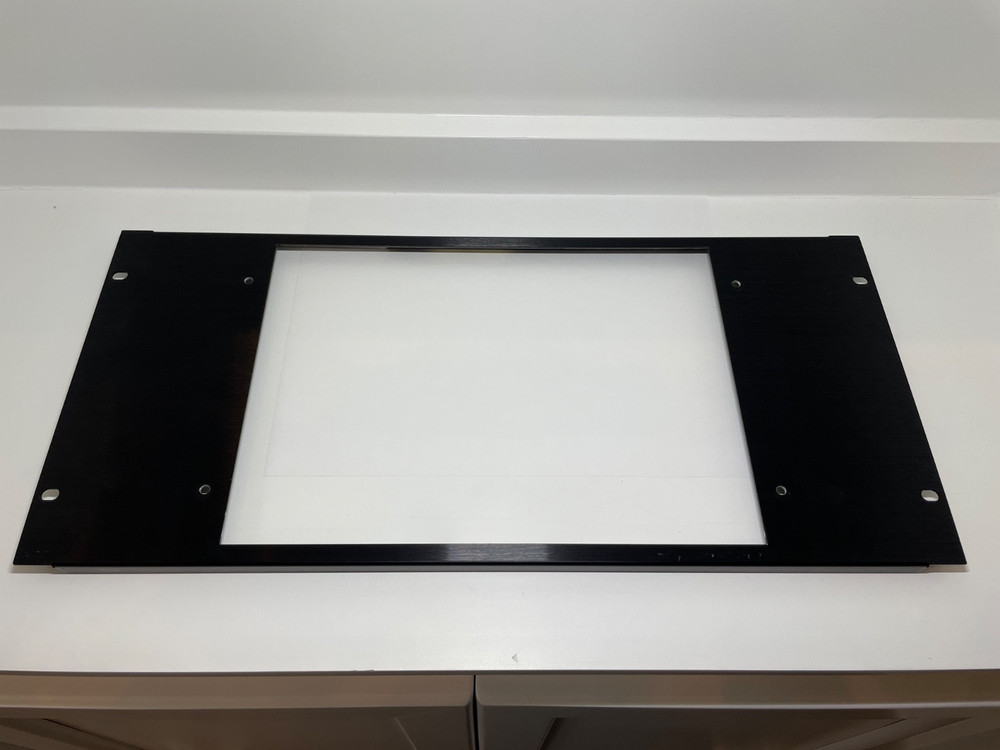 Middle Atlantic 19" Rack Face Plate | AMX MVP-WDS Touch Panel Dock | 3 Space 3U
