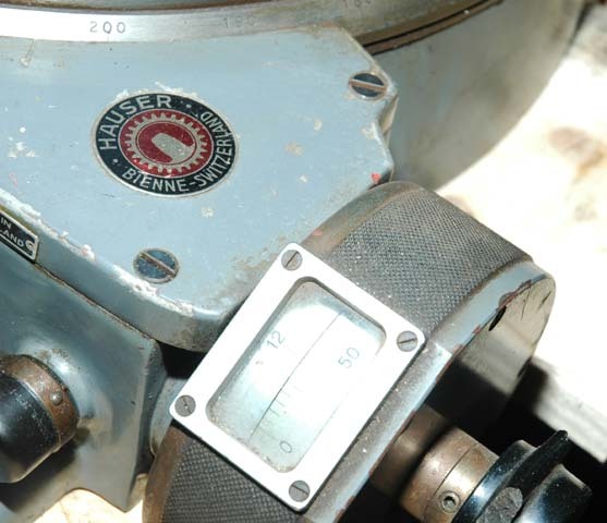 Hauser 16" Rotary Table, Inv 17736