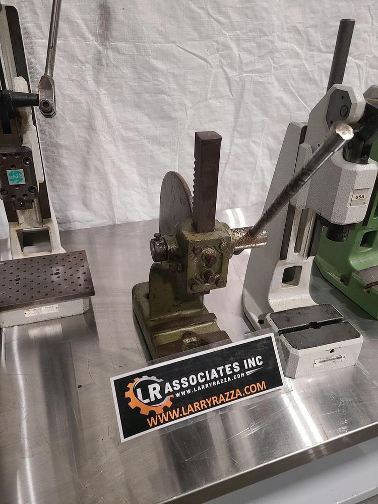 Arbor Press Assembly Pressing Metal Forming