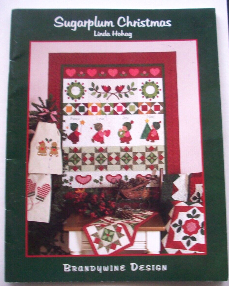 Sugarplum Christmas Applique Quilt pattern