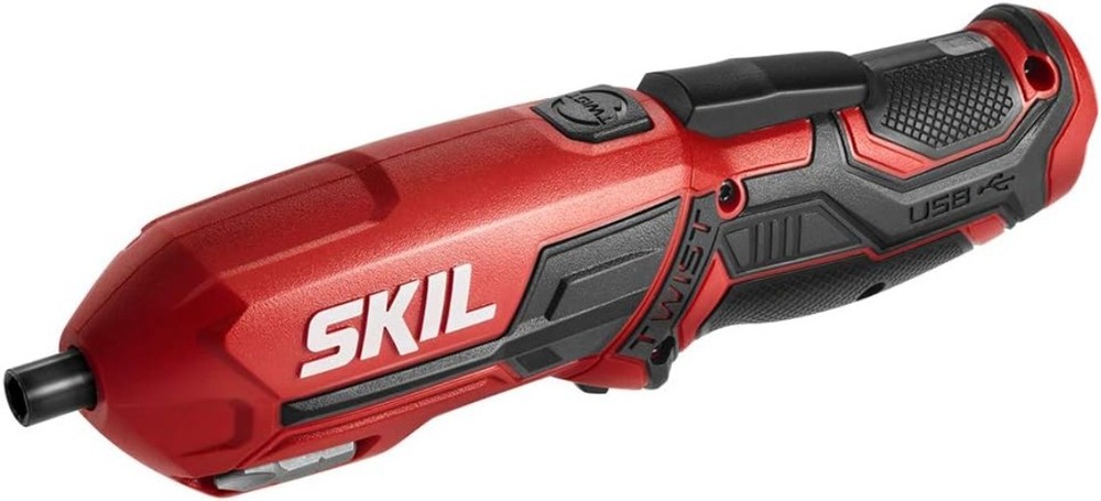 Powerful 4V Cordless Screwdriver - Includes 9 Bits & Convenient USB Charging
