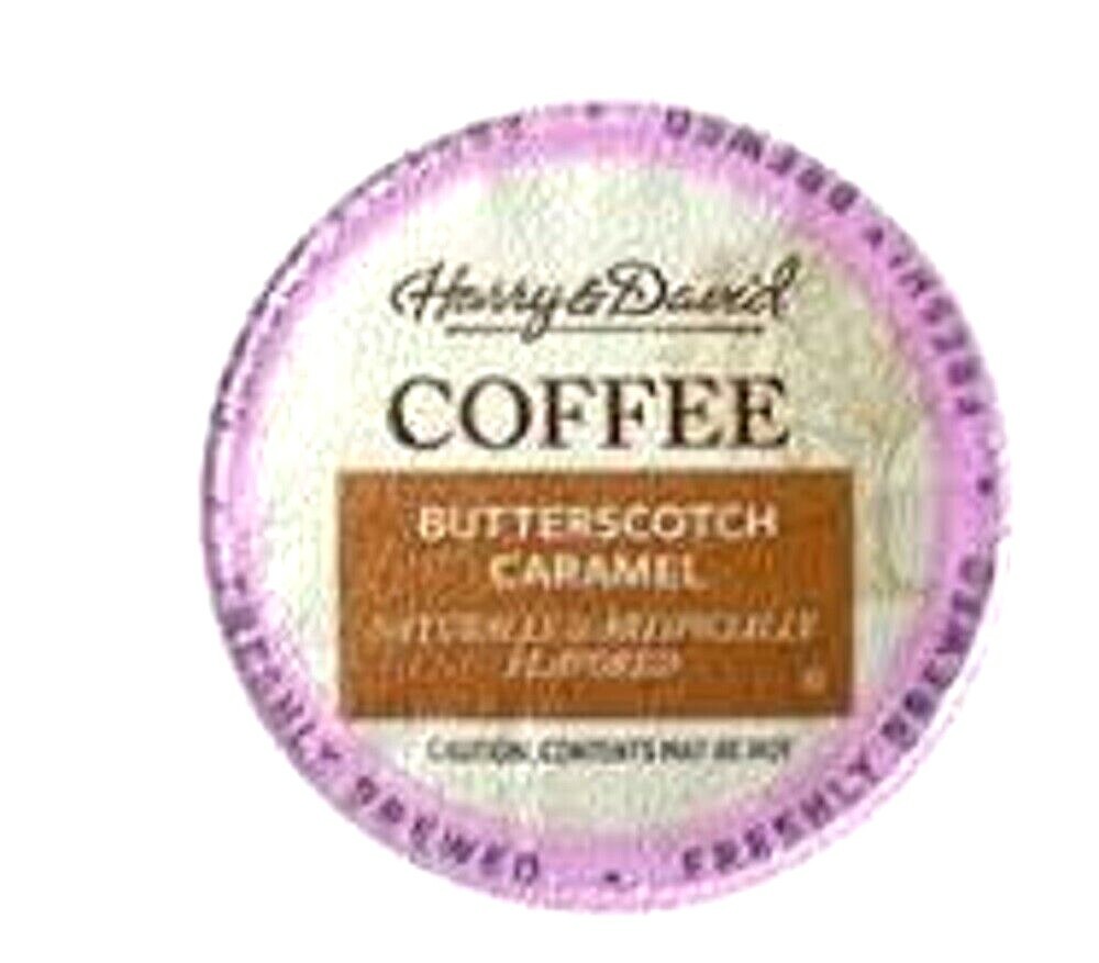 Harry & David Single Serve Coffee, Butterscotch Caramel, 2/18 count boxes (36ct)