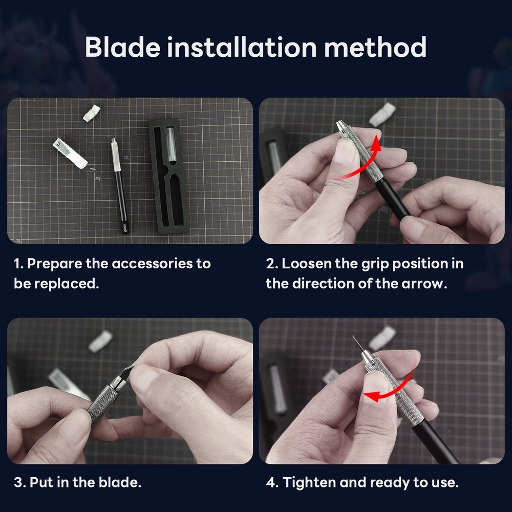 stedi Craft Hobby Knife Kit, Model Hobby Making Tools