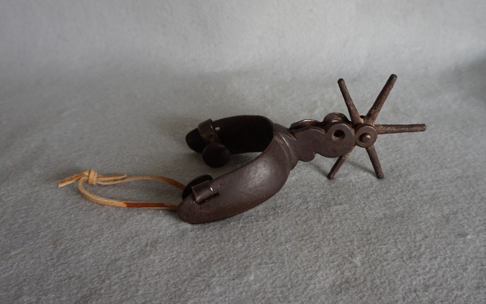 Early Mexican Charro Spur  MUST SEE Condition