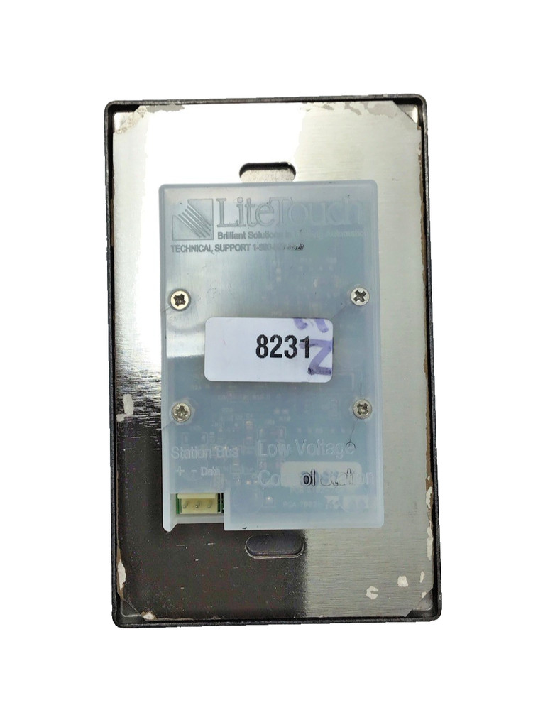 LiteTouch 6-Button Metropolitan Keypad Dimmer (Black) Savant