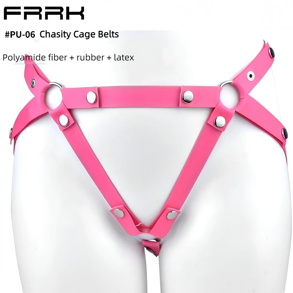 Chastity Cage Belt Elastic Annex Auxiliary Adjustable Accessory Strap Underwear
