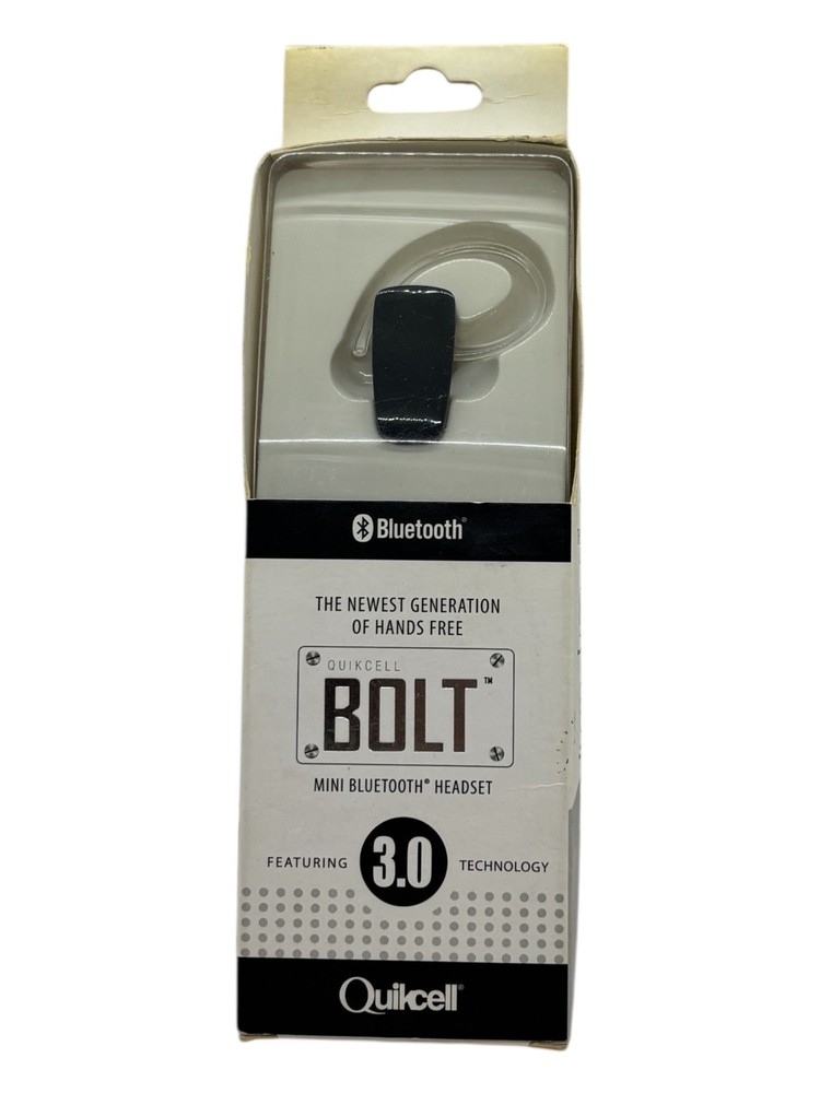 Quickcell BOLT Mini Bluetooth Headset - Black