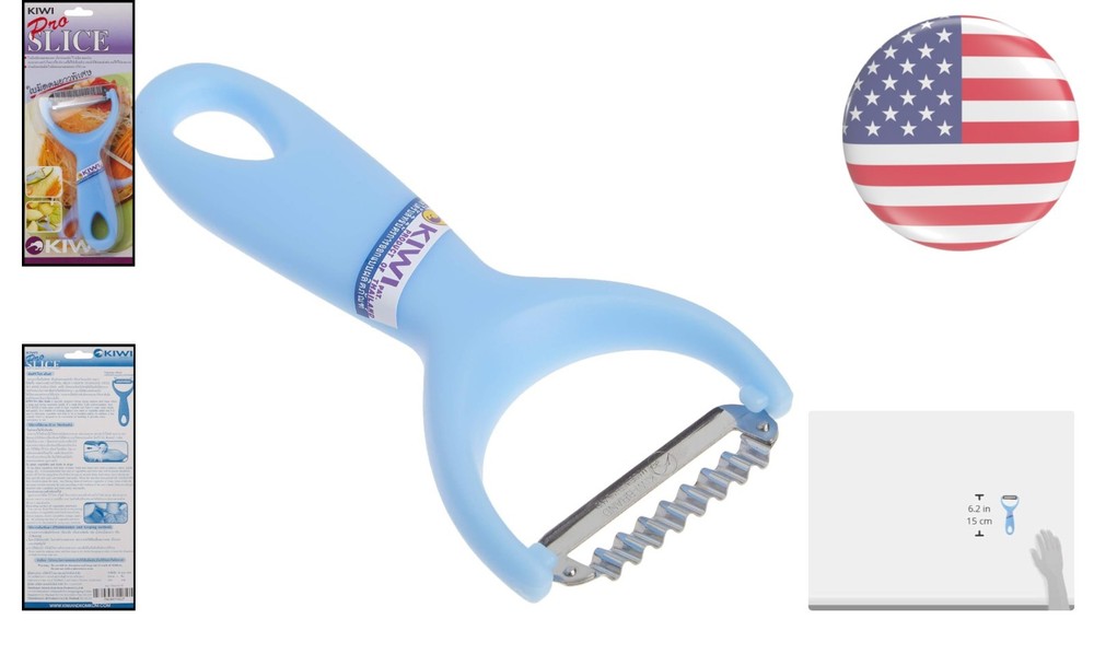 Pro Slice Peeler - Razor-Sharp Zigzag Blade for Elegant Fruit & Vegetable Prep