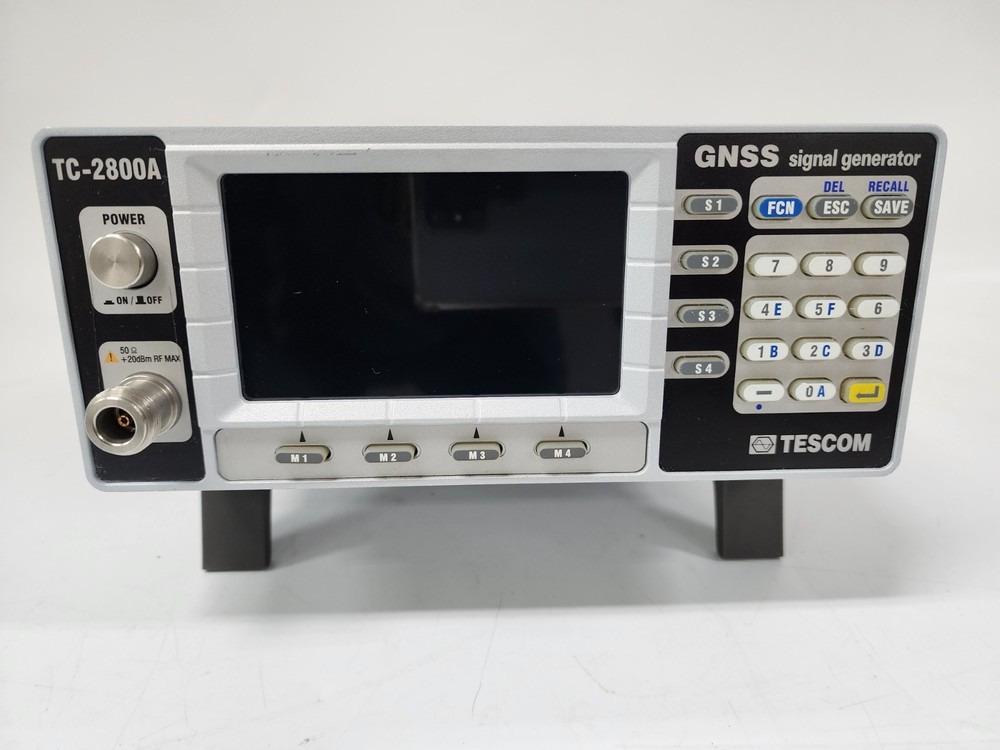 TESCOM TC-2800A GNSS Signal Generator, GPS, GLONASS