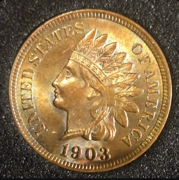 1903 Indian Head Cent - SOLID GEM, MS++, BRILLIANT UNCIRCULATED KNOCKOUT