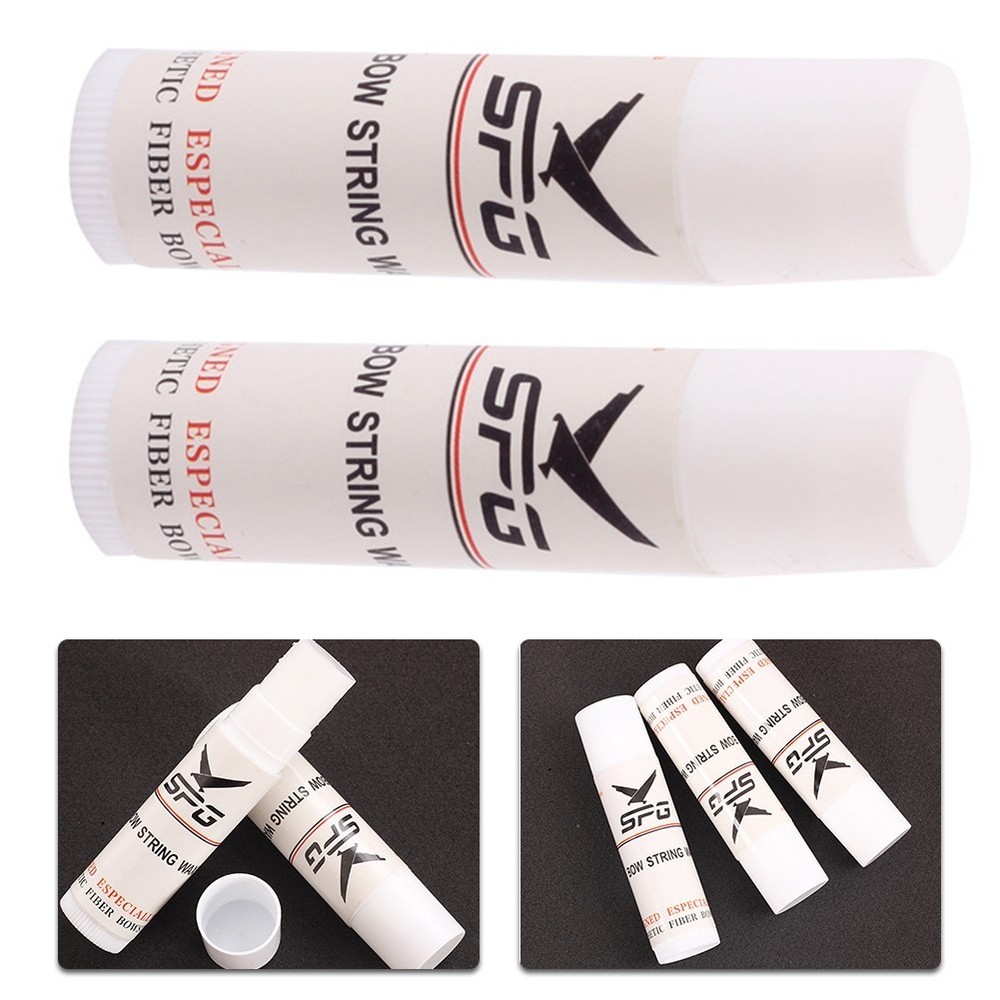 Convenient Bow String Maintenance Wax Prolong String Lifespan 2PC Bundle