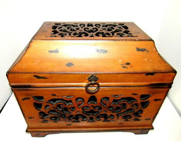 Wooden Decorative Storage Organizer Unique Home Decor