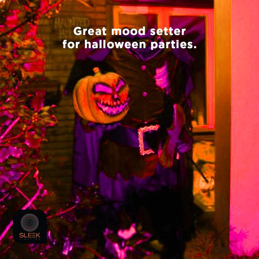 23 Watt T2 Orange Light Spiral CFL Light Bulb, UL Approved-, E26 Medium Base-Ene