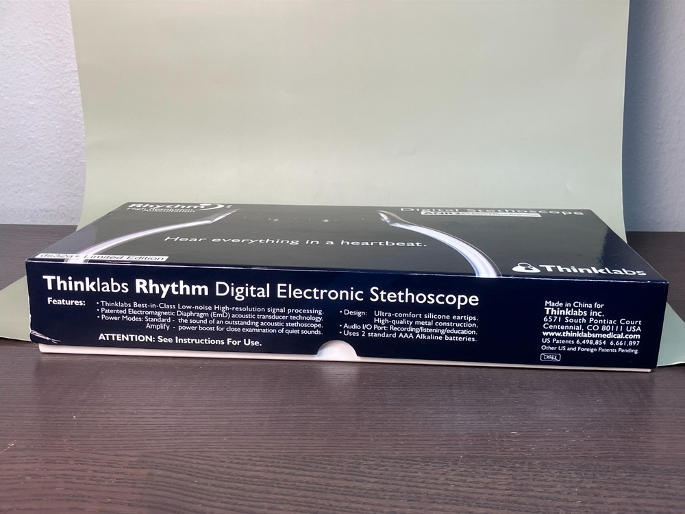 Thinklabs Rhythm digital stethoscope ds32a+ Limited Edition