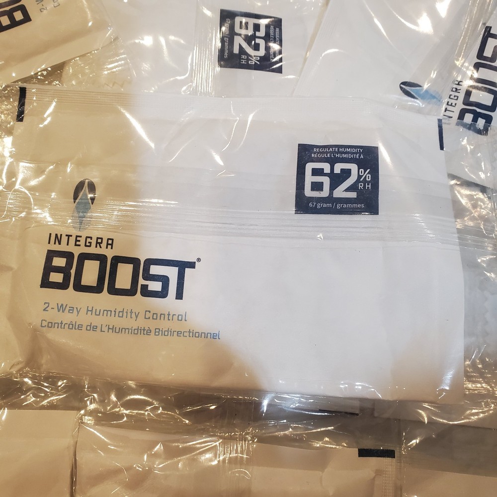 50pc 50 Pack Integra Boost 67g Humidiccant, 62% RH