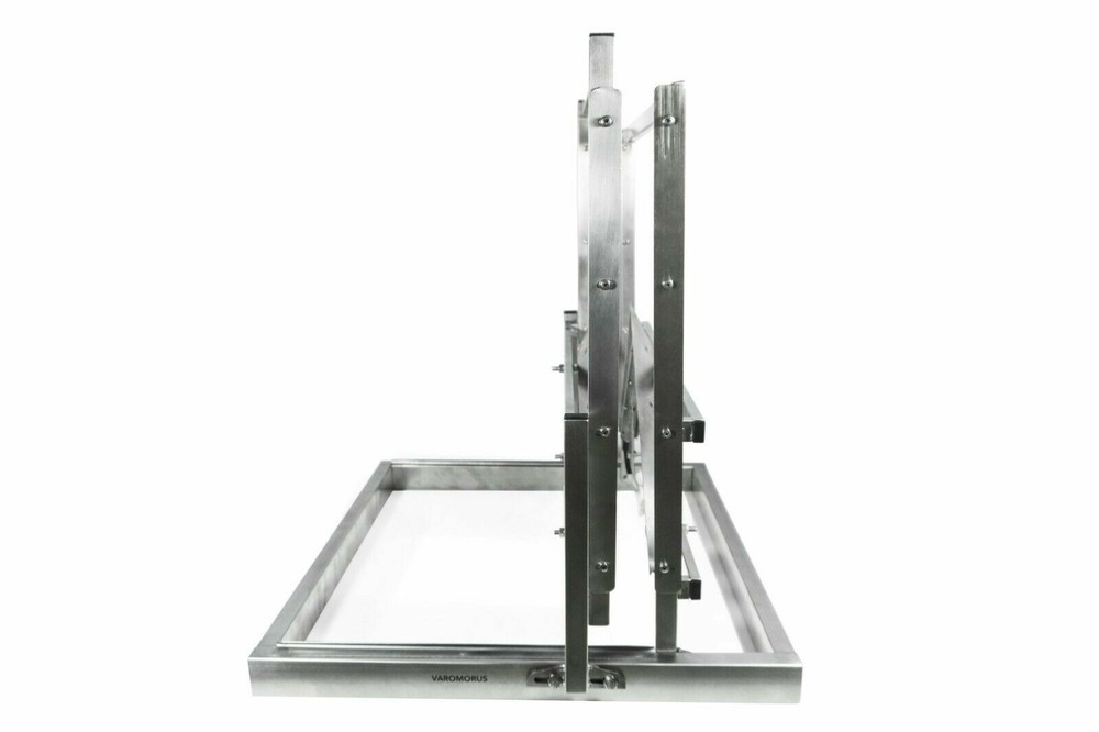 VAROMORUS 12V Hive Frames Uncapping Machine Stainless Steel Honeycomb