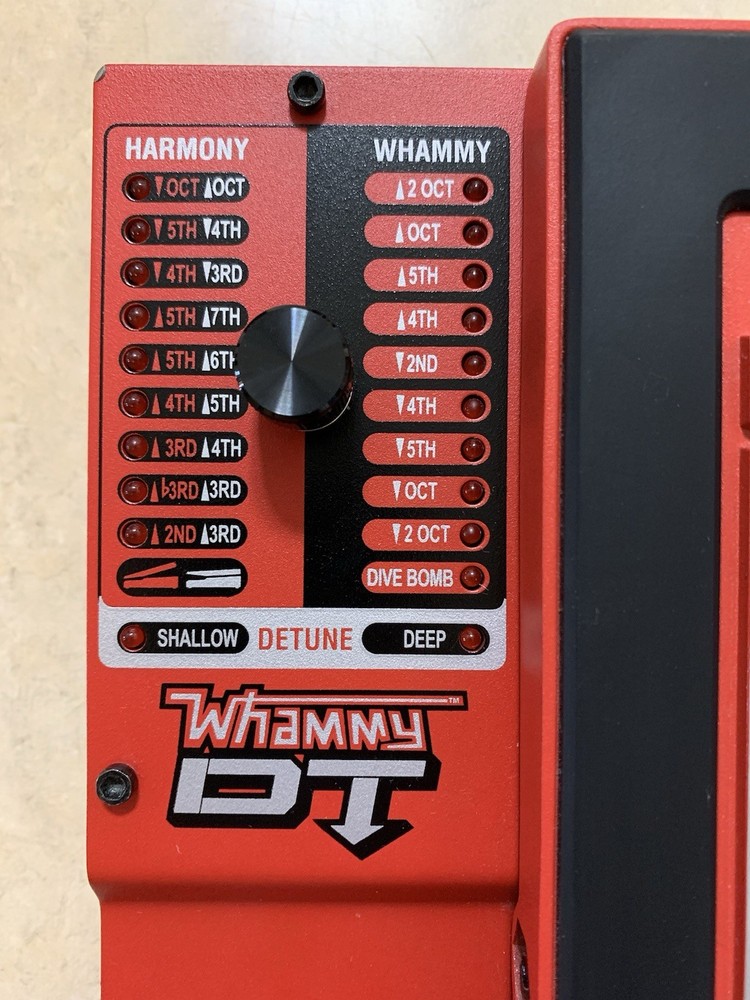 DigiTech Whammy DT Drop Tuning Guitar Pedal