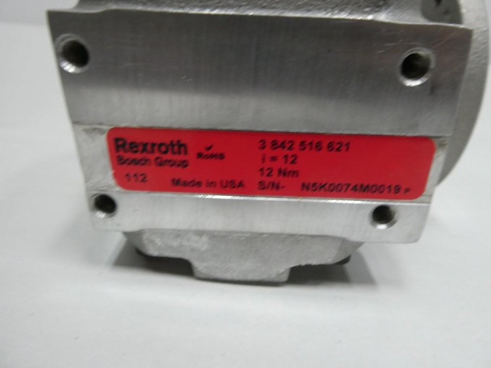 Rexroth 3 842 516 621 Right Angle Gear Reducer