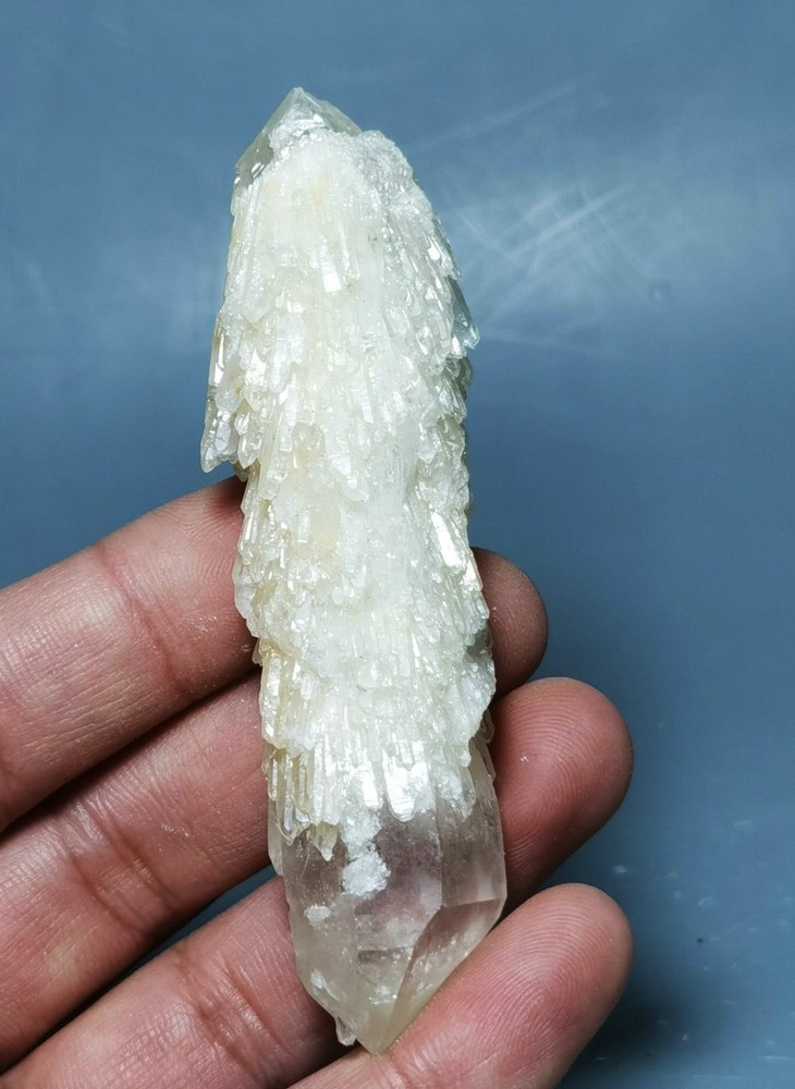 Rare Natural Himalayan Quartz Crystal Cluster Specimen