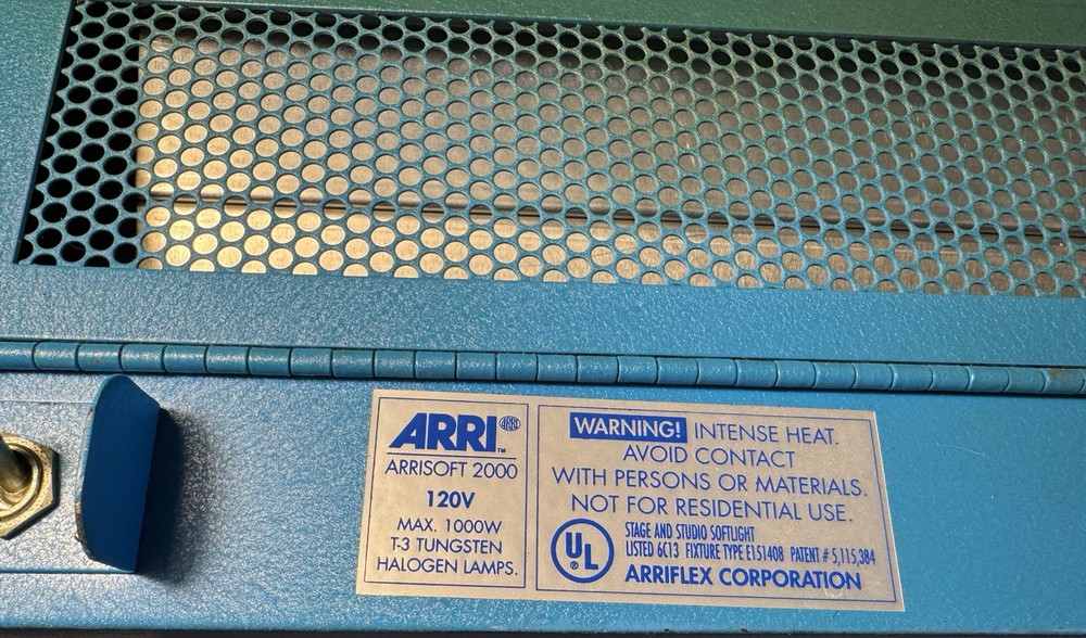 ARRISOFT 2000, Tungsten Soft Light, ARRI