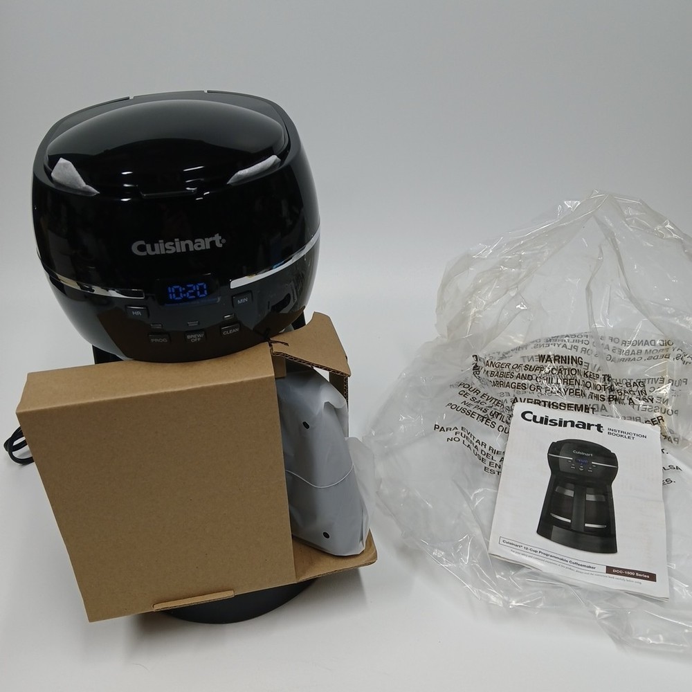 Cuisinart 12-Cup Coffee Maker Programmable DCC-1500 New/Unused No Box *READ*