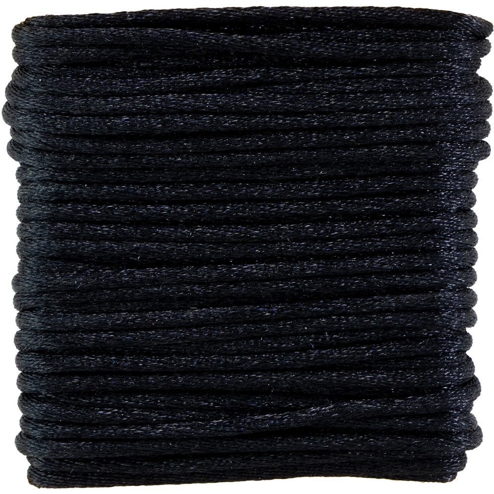 3 Pack - CousinDIY Fun Pack Satin Rattail Cord 8yd-Black - 34734435