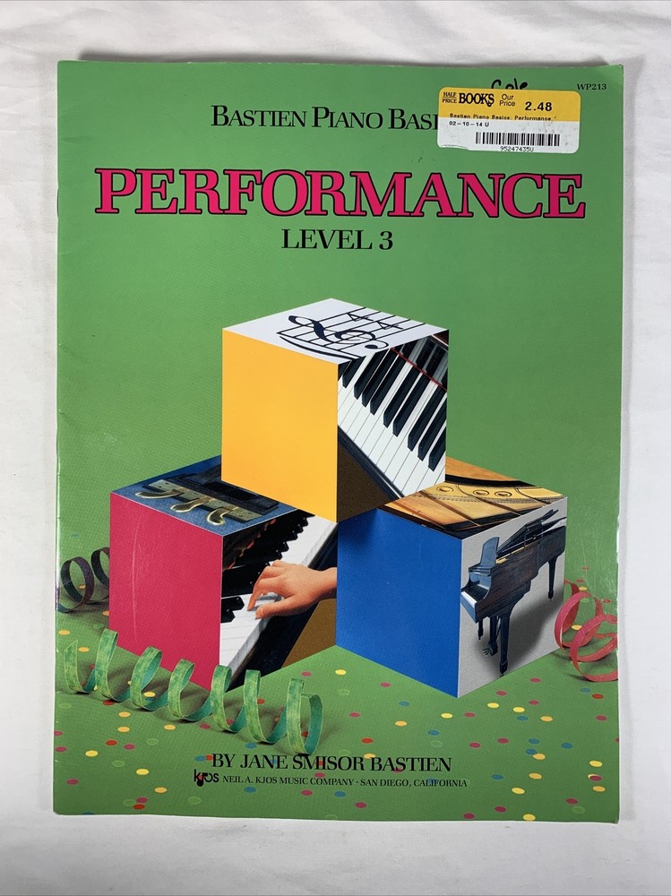 WP213 - Bastien Piano Basics - Performance Level 3 -