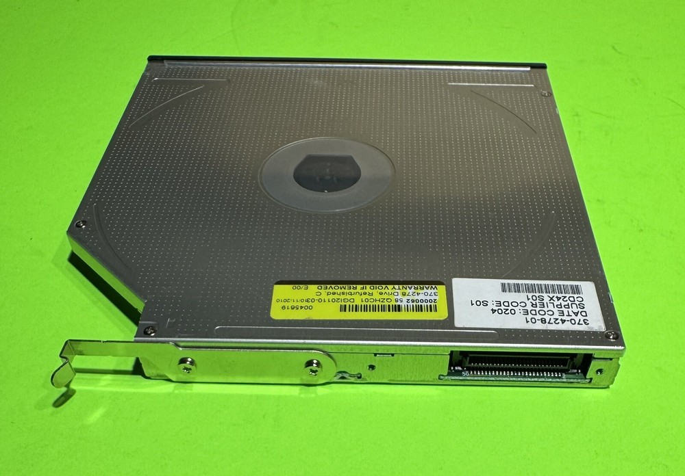 Sun 370-4278 24X Slimline 1/2"-Height CD-ROM Drive ATAPI/IDE Interface X7088A