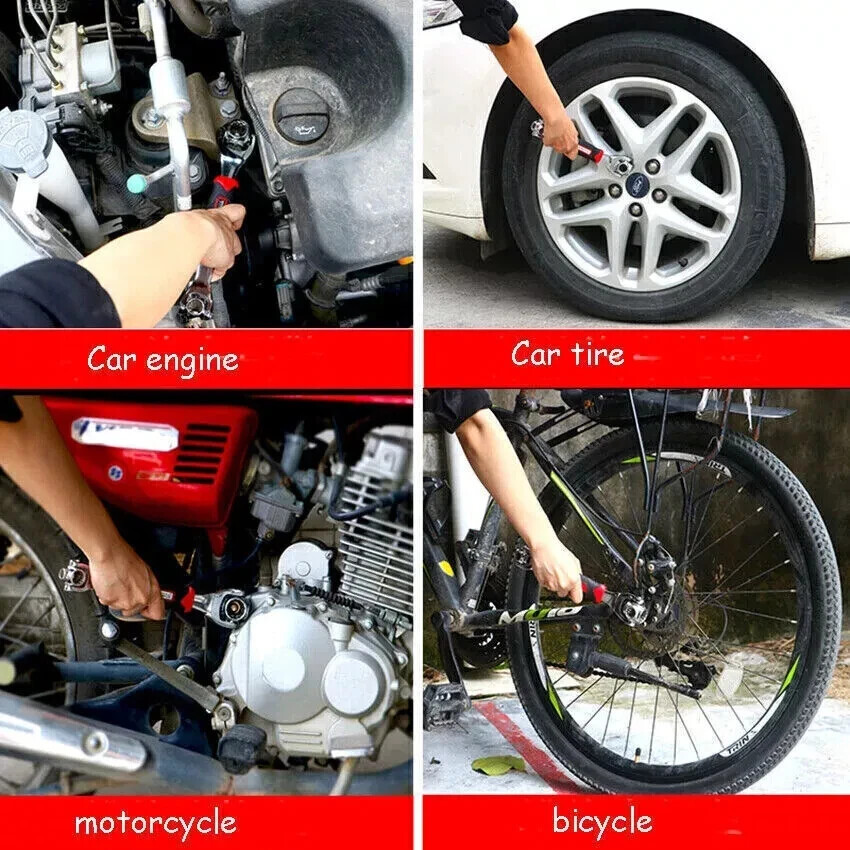 52 in 1 Universal Wrench Multi-Function Socket Tiger Spanners Adjustable Tools