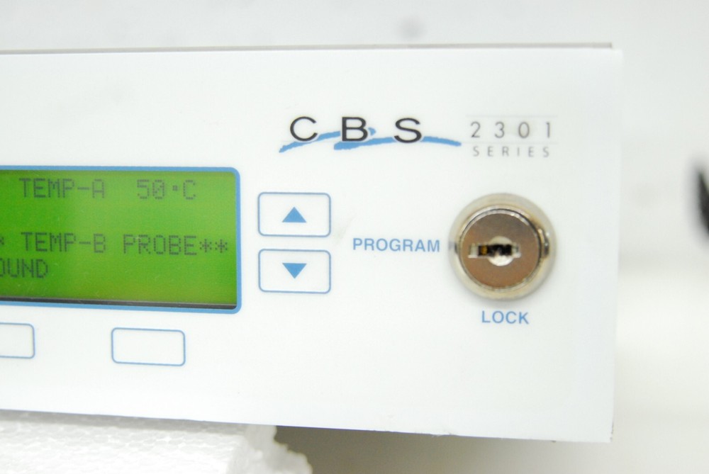 CBS Model 2301 Controller (from Cryo Freezer) Custom BioGenic Systems