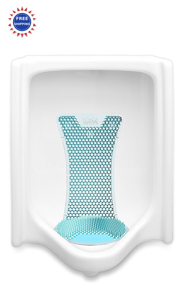 Urinal Screen Clean Scent Splash Hog 6 Pack Reduces Splash-Back Long Lasting