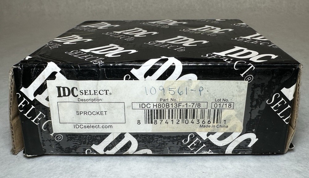NEW IDC Select H80B13F-1-7/8 Sprocket