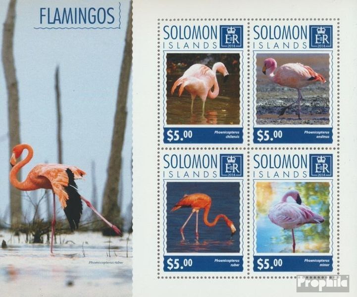 Salomoninseln 2917-2920 Sheetlet (complete issue) unmounted mint / never hinged