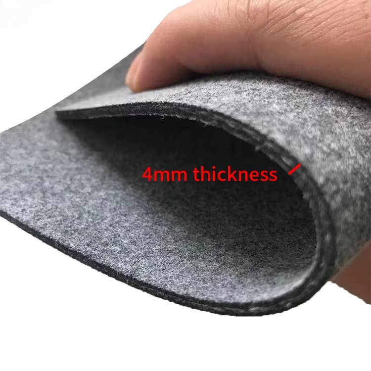 4mm Customized Auto Feeding Plotter Conveyor Belt Vacuum Adsorption Felt Mat