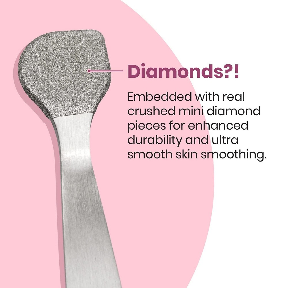 Lindo Beauty Buffer - Microdermabrasion Tool, Diamond Infused, Embedded Silic...