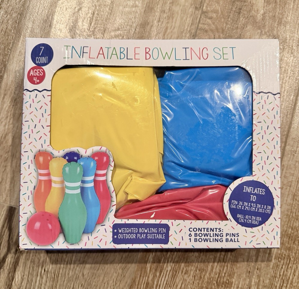 Inflatable Bowling Set 7 Piece
