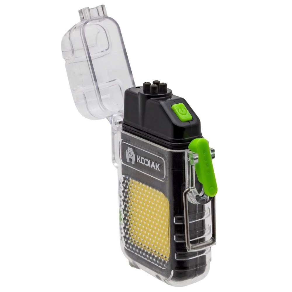 🔥✔️🔥 Kodiak Mini Rechargeable Plasma Lighter, LED Task Flashlight, Bright NIP