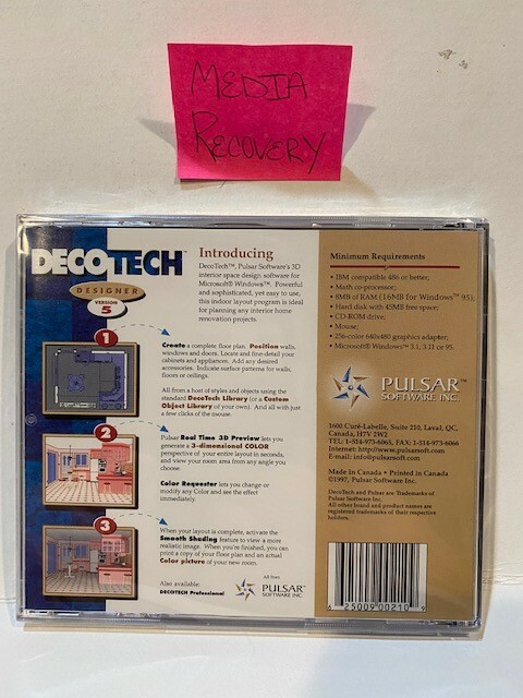 DecoTech Designer 5 3D Interior Design Software