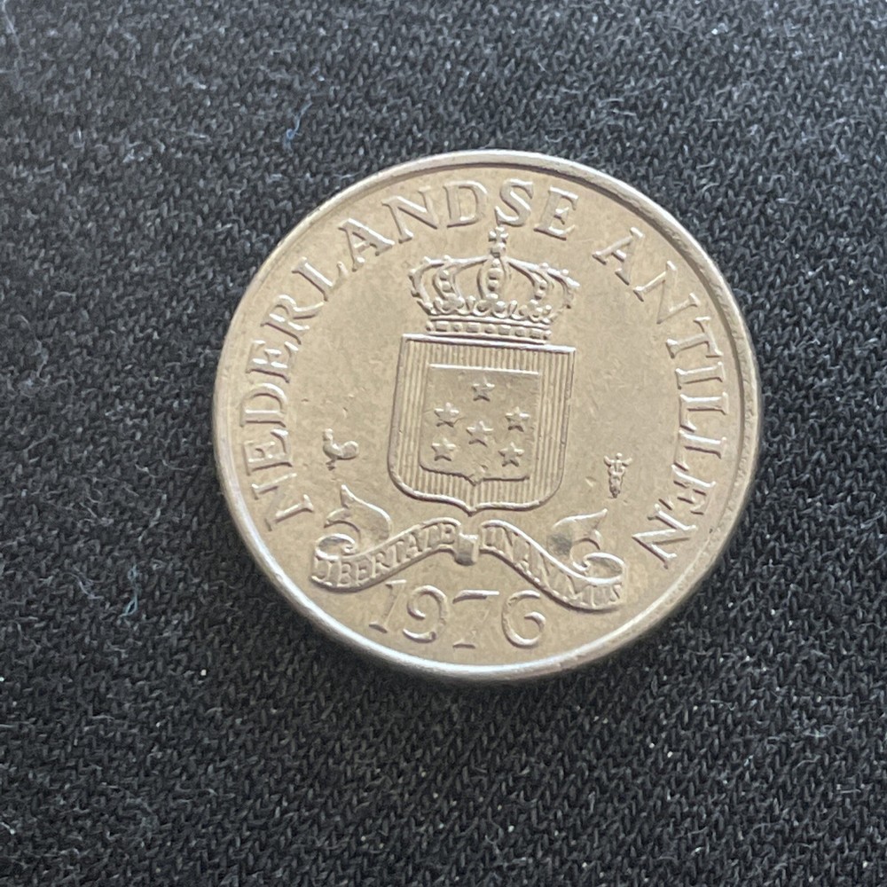 NETHERLANDS    25 Cents   1976     (tk487)*