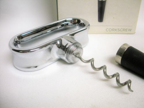 MIB MICHAEL GRAVES Design Wine Bottle CORKSCREW Opener & STOPPER Mint in Box