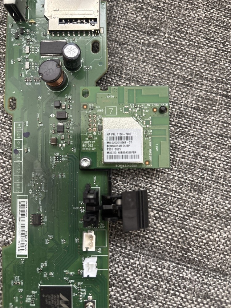 HP ENVY 7640 Printer Main Board Genuine